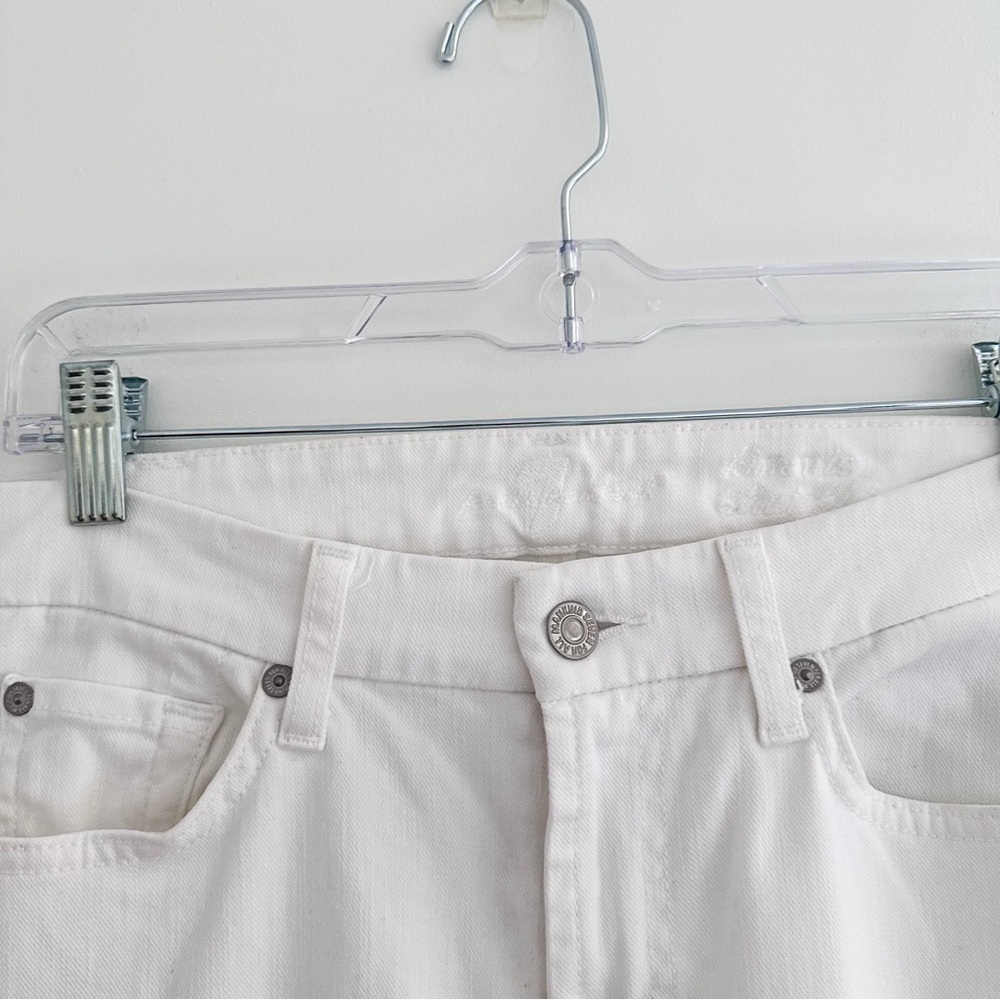 7 For All Mankind White Jeans - Picture 5 of 9